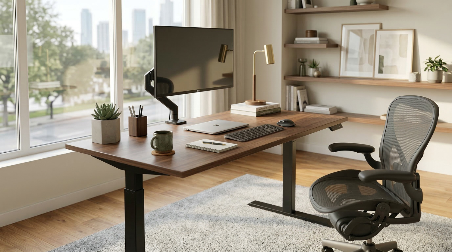 Dynamisch werken: waarom een zit-sta-bureau de investering in je interieur en gezondheid waard is