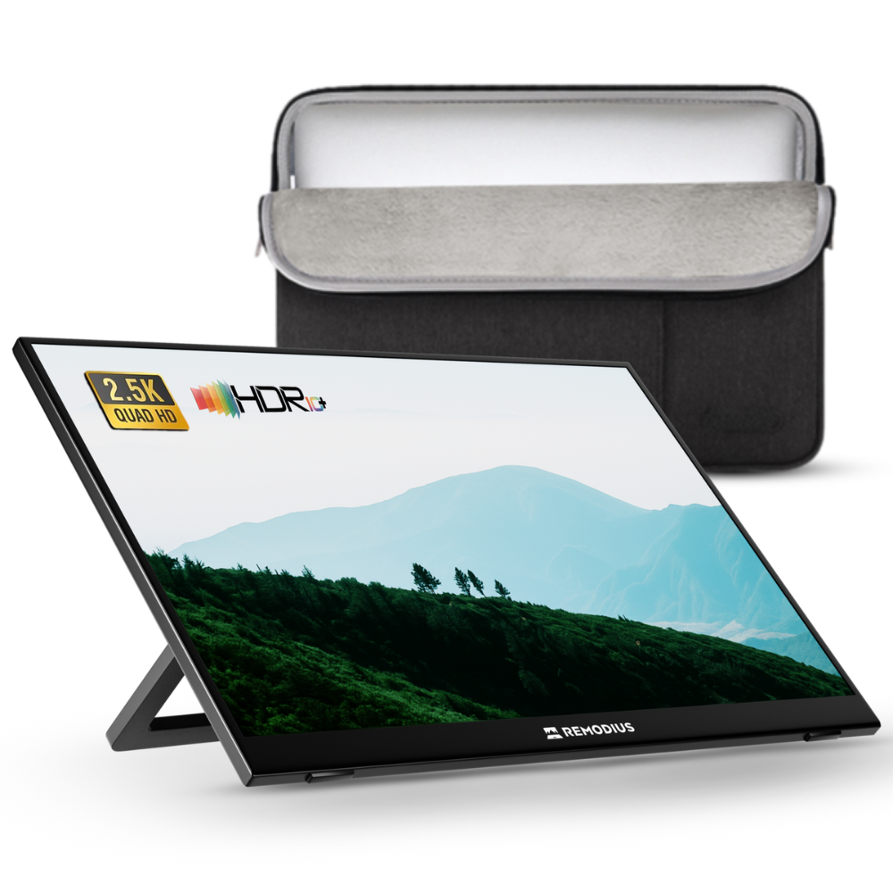 Remodius | Portable Monitor 16 Inch + Sleeve