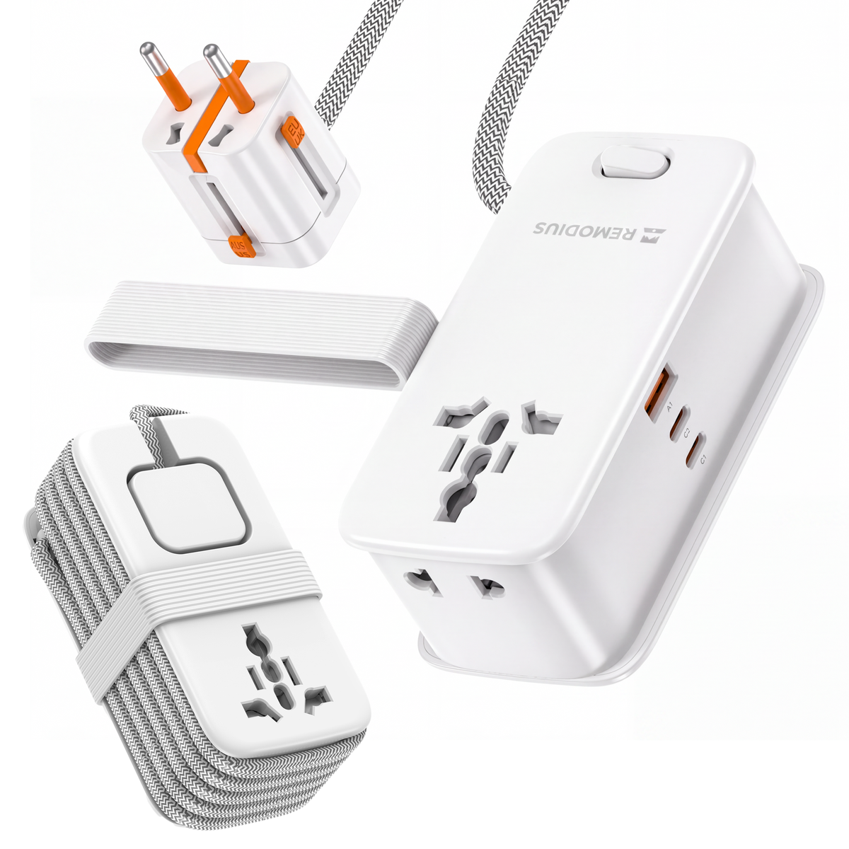 Remodius Travel Power Strip