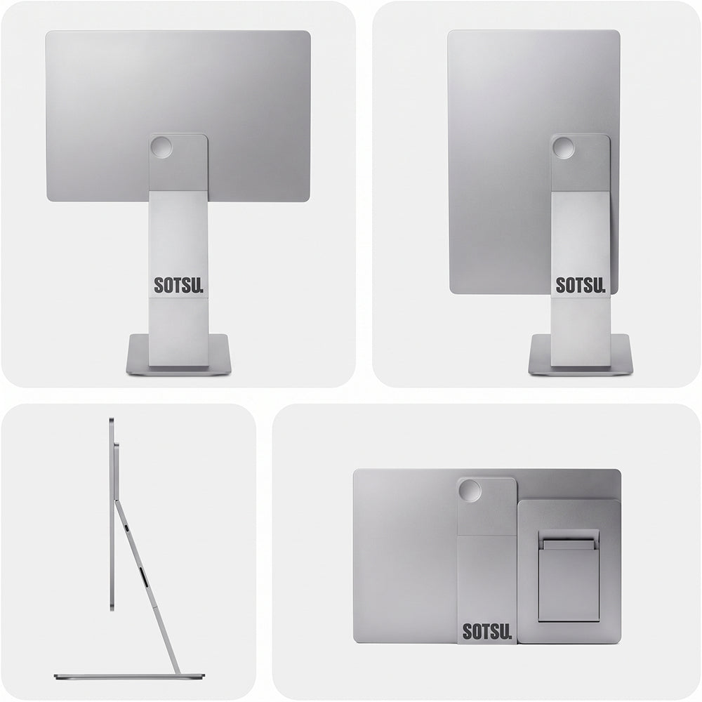 SOTSU FlipAction Pro 16 Gen 2 in Granite Grey: vier opstellingen in een overzicht