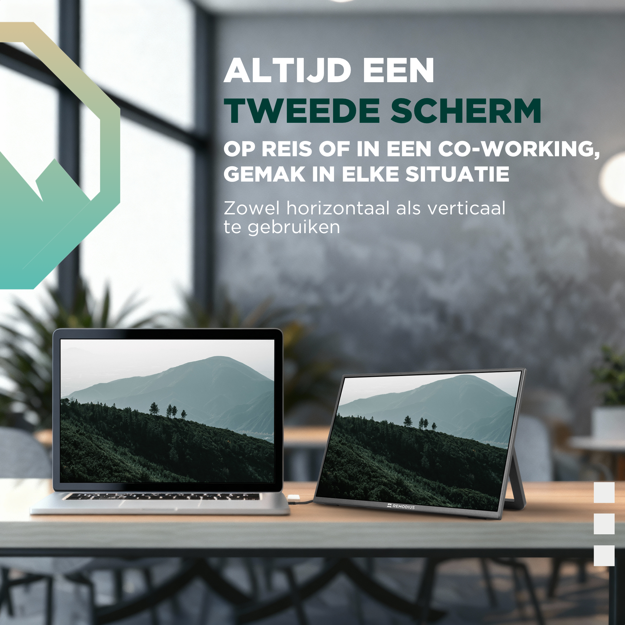 Remodius | Portable Monitor 13 Inch