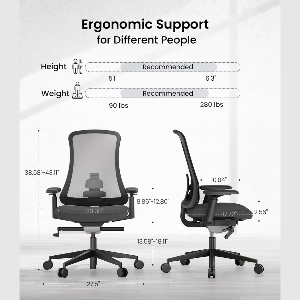 Flexer Pro Ergonomische Bureaustoel