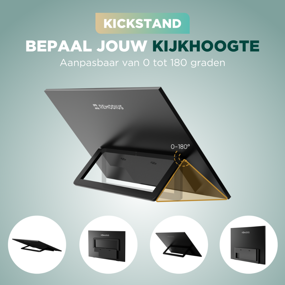 Remodius | Portable Monitor 13 Inch + Sleeve