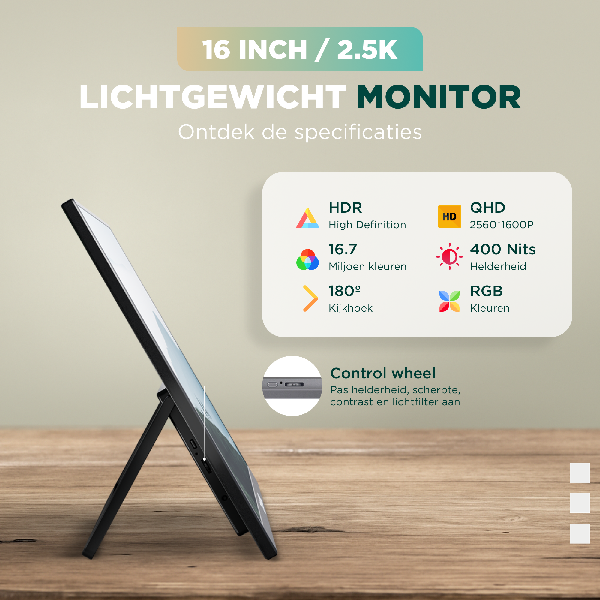 Portable Monitor 16"