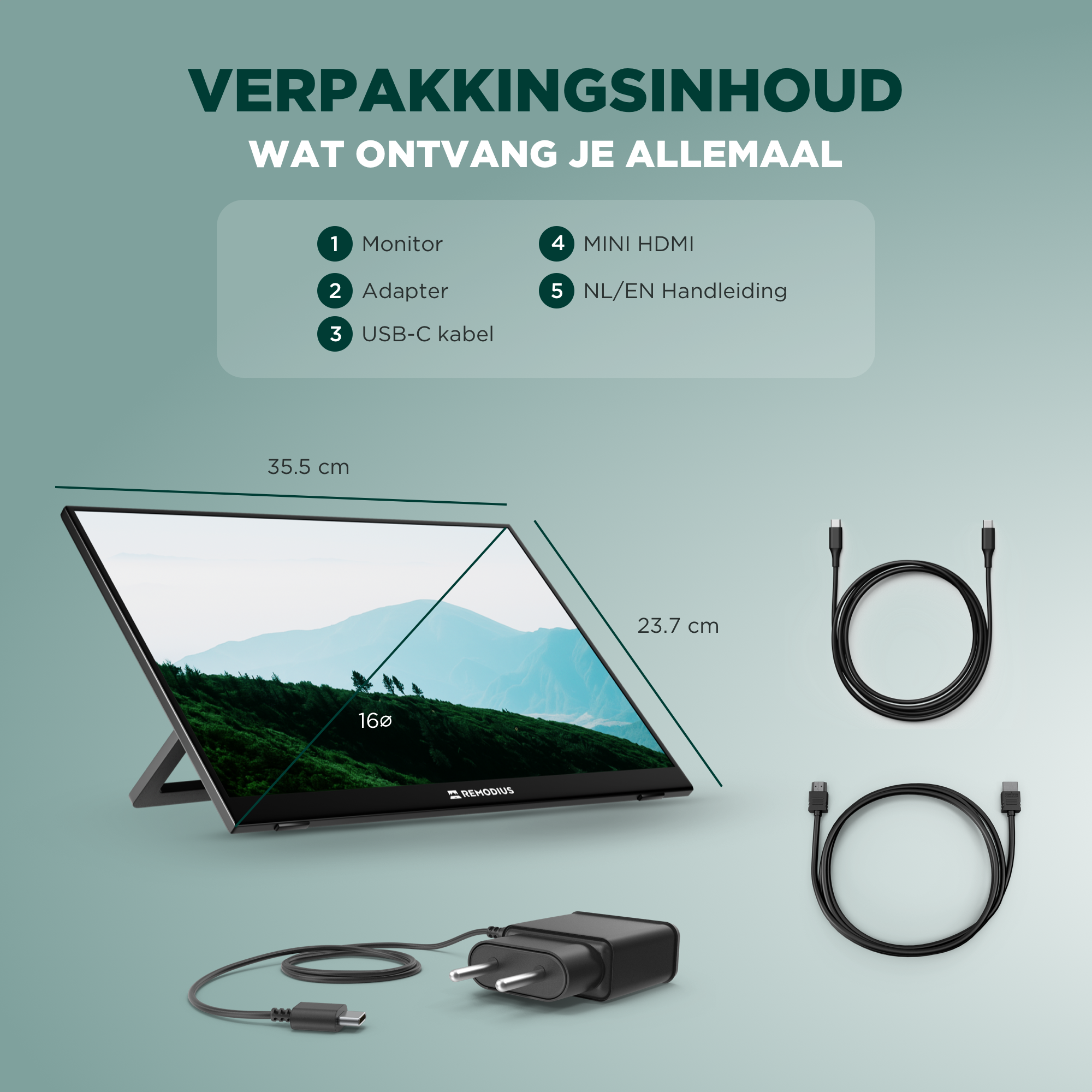 Portable Monitor 16"