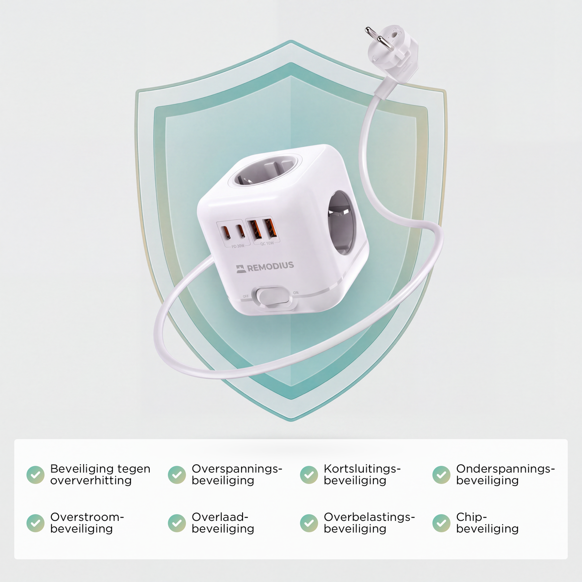 Remodius Power Dock: Safety