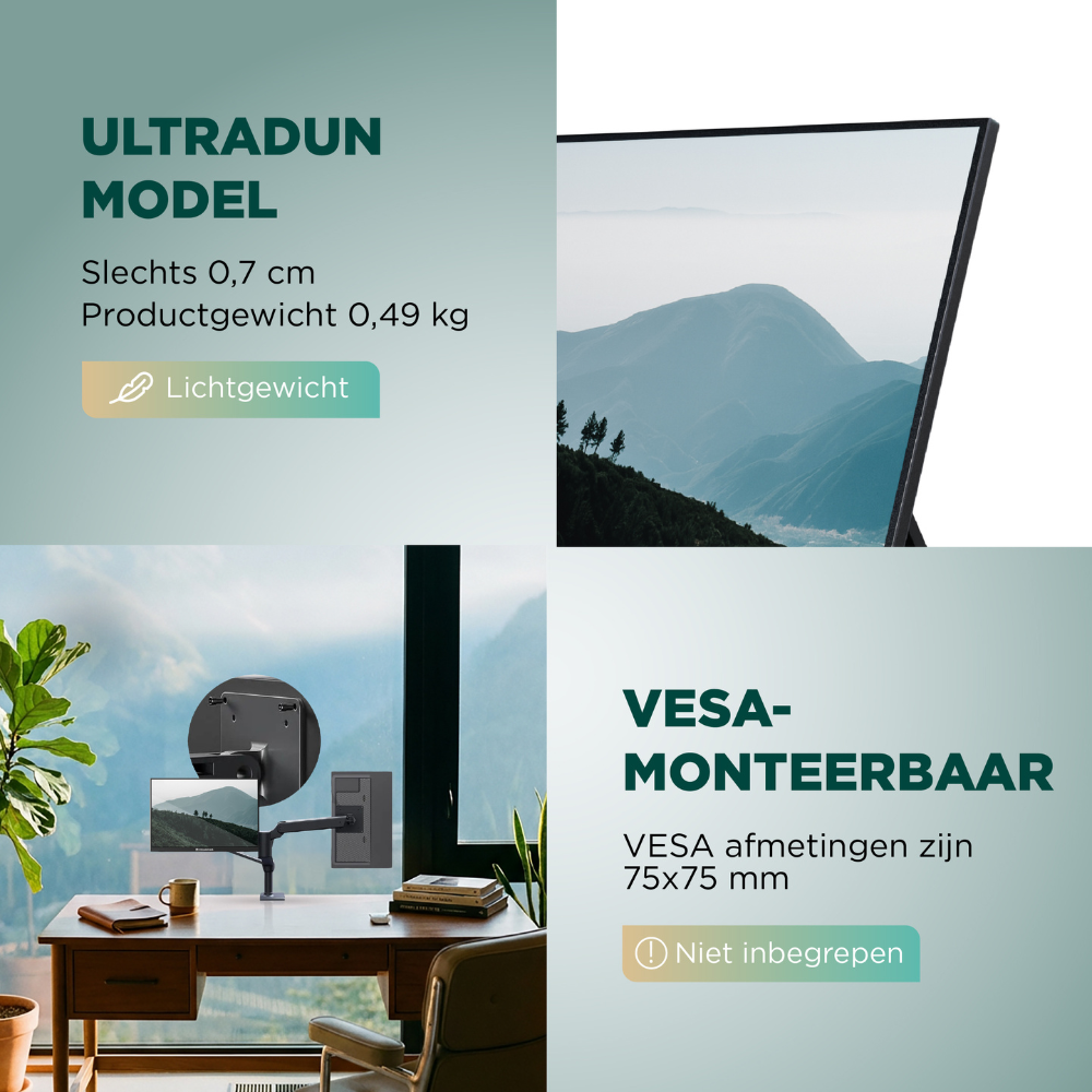 Portable Monitor 13 inch + Sleeve