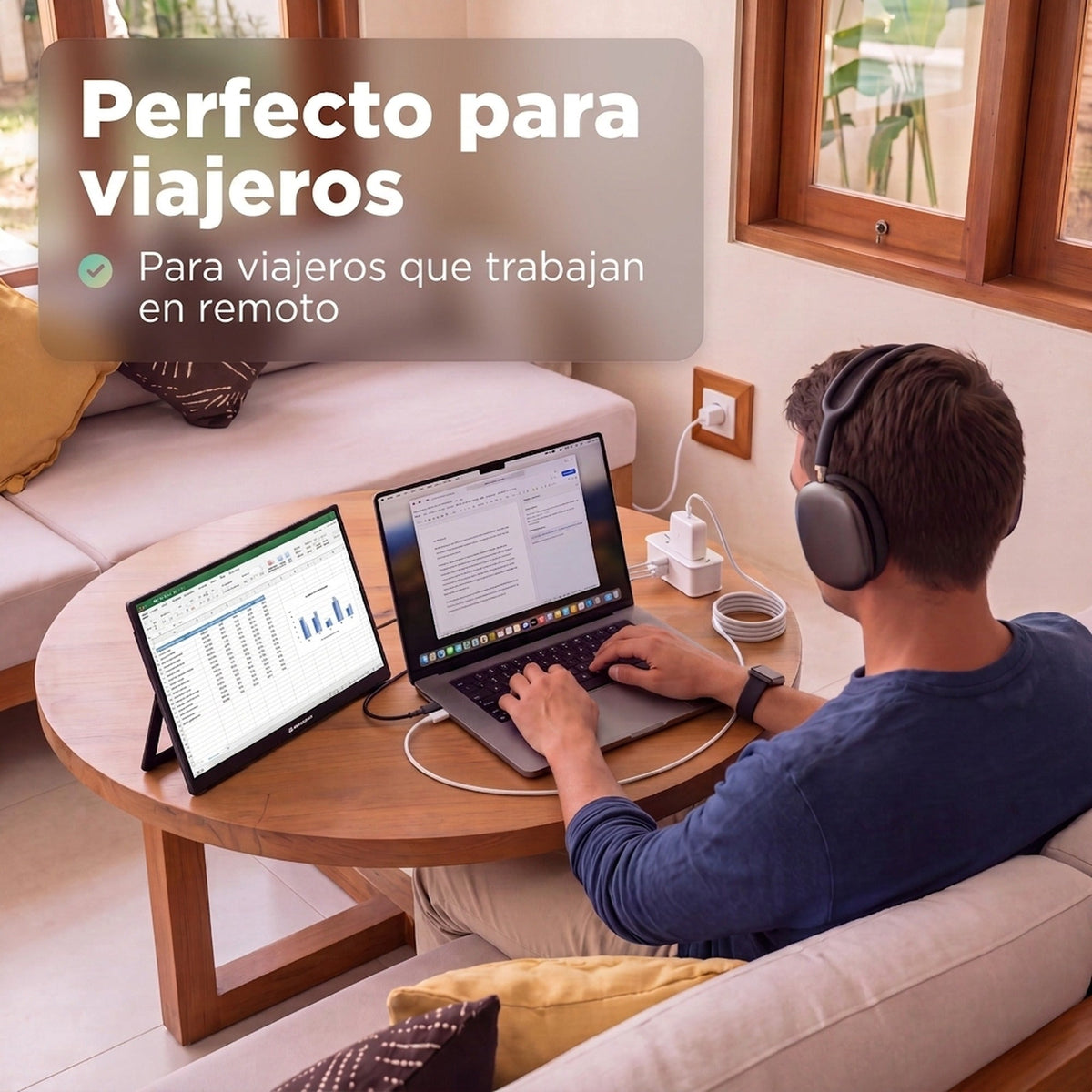 Remodius Travel Power Strip: Lifestyle #lang_es