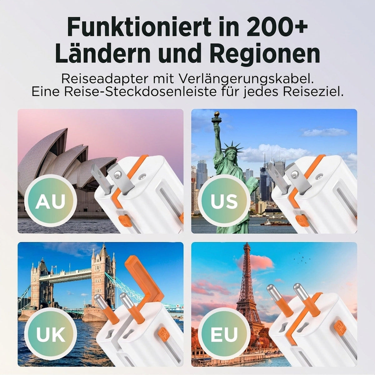 Travel Power Strip incl. 1x UniCharge 9 #lang_de