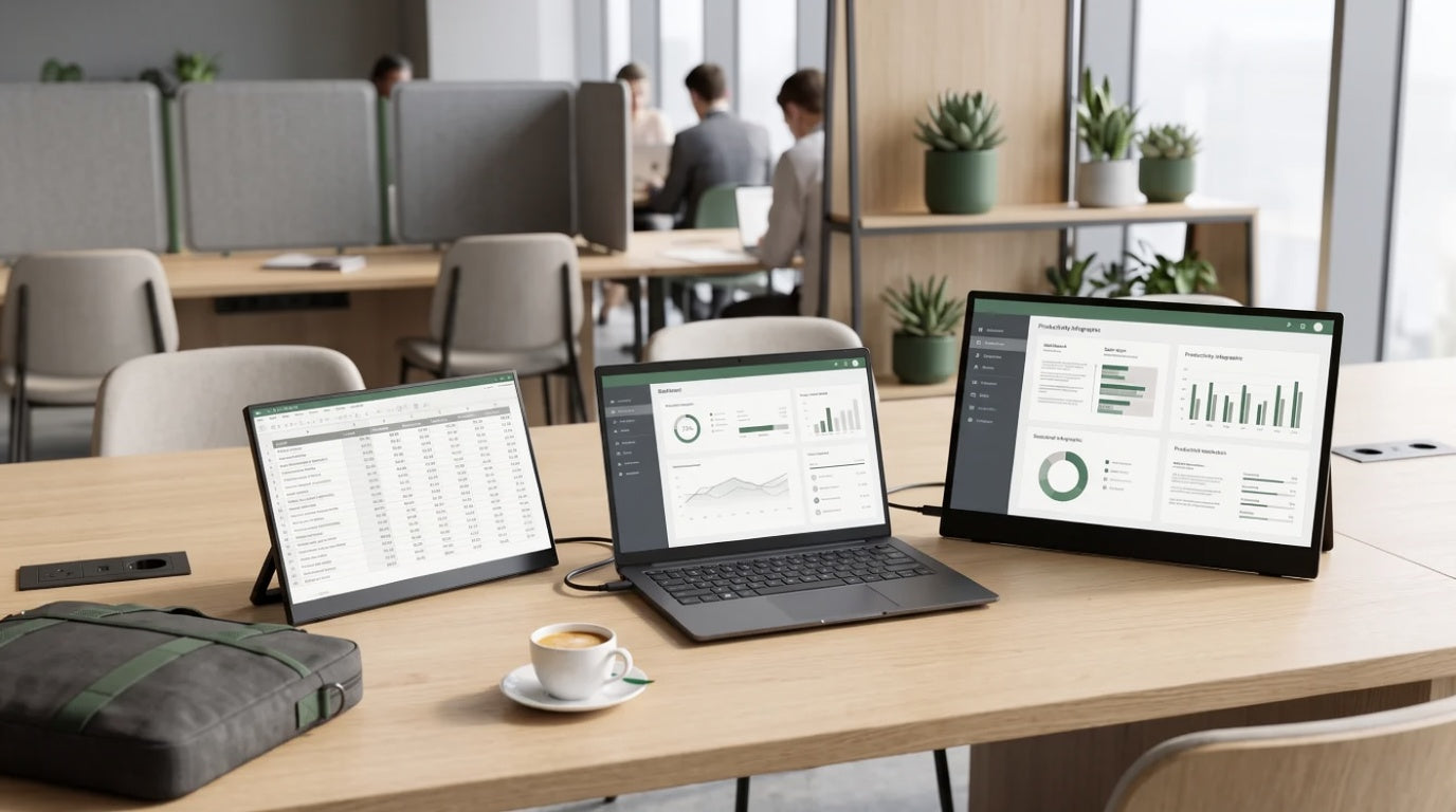 Lenovo ThinkVision M14 alternatief: groter scherm voor onderweg (2026)