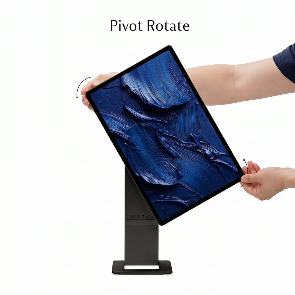 SOTSU FlipAction Pro 16 Gen 2 in Universe Black draait naar portretstand (pivot)