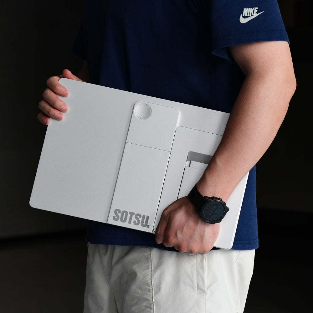 SOTSU FlipAction Elite 16 in Silver: dun en licht om mee te nemen