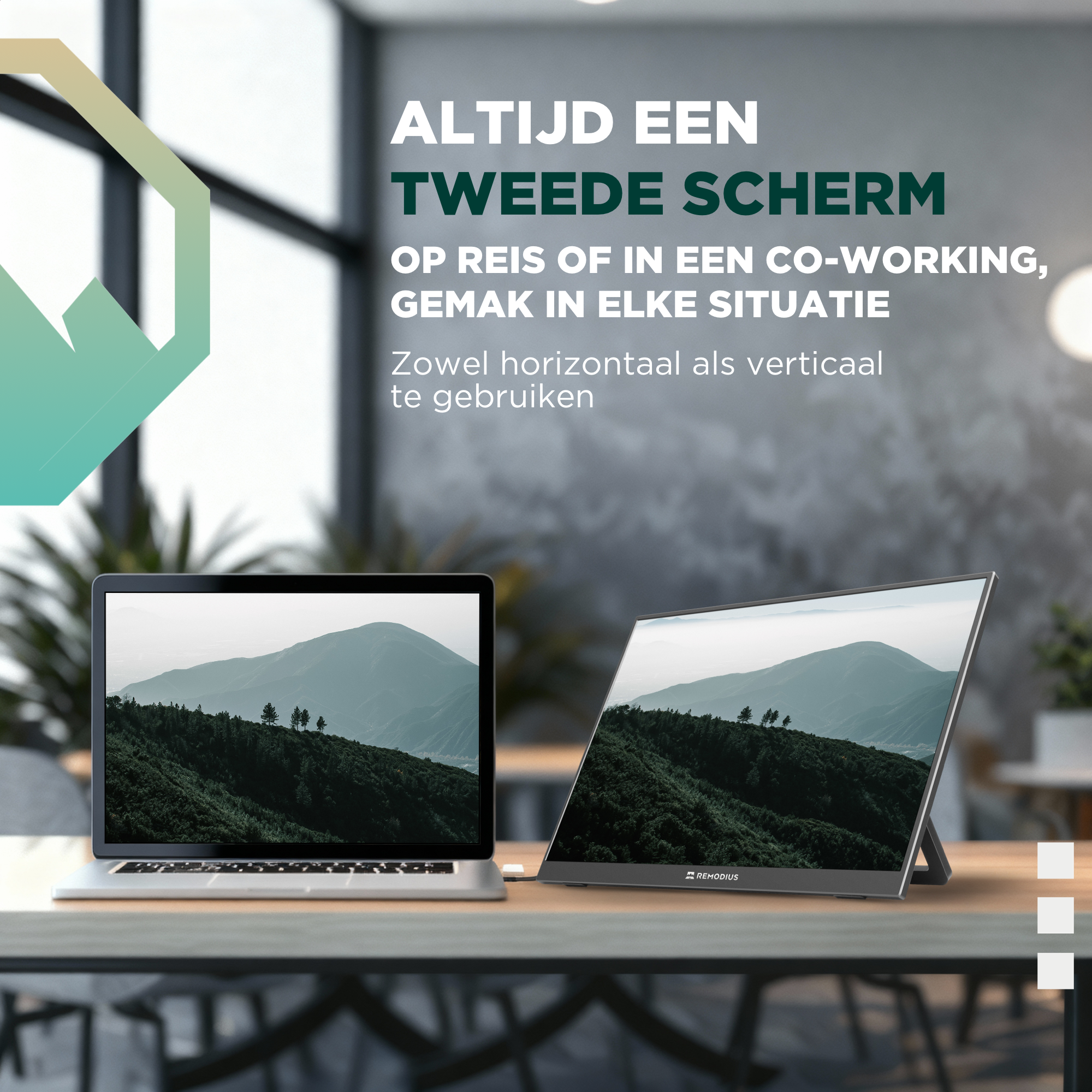 Remodius | Portable Monitor 16 Inch