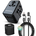 Adaptateur universel + 1 câble de charge