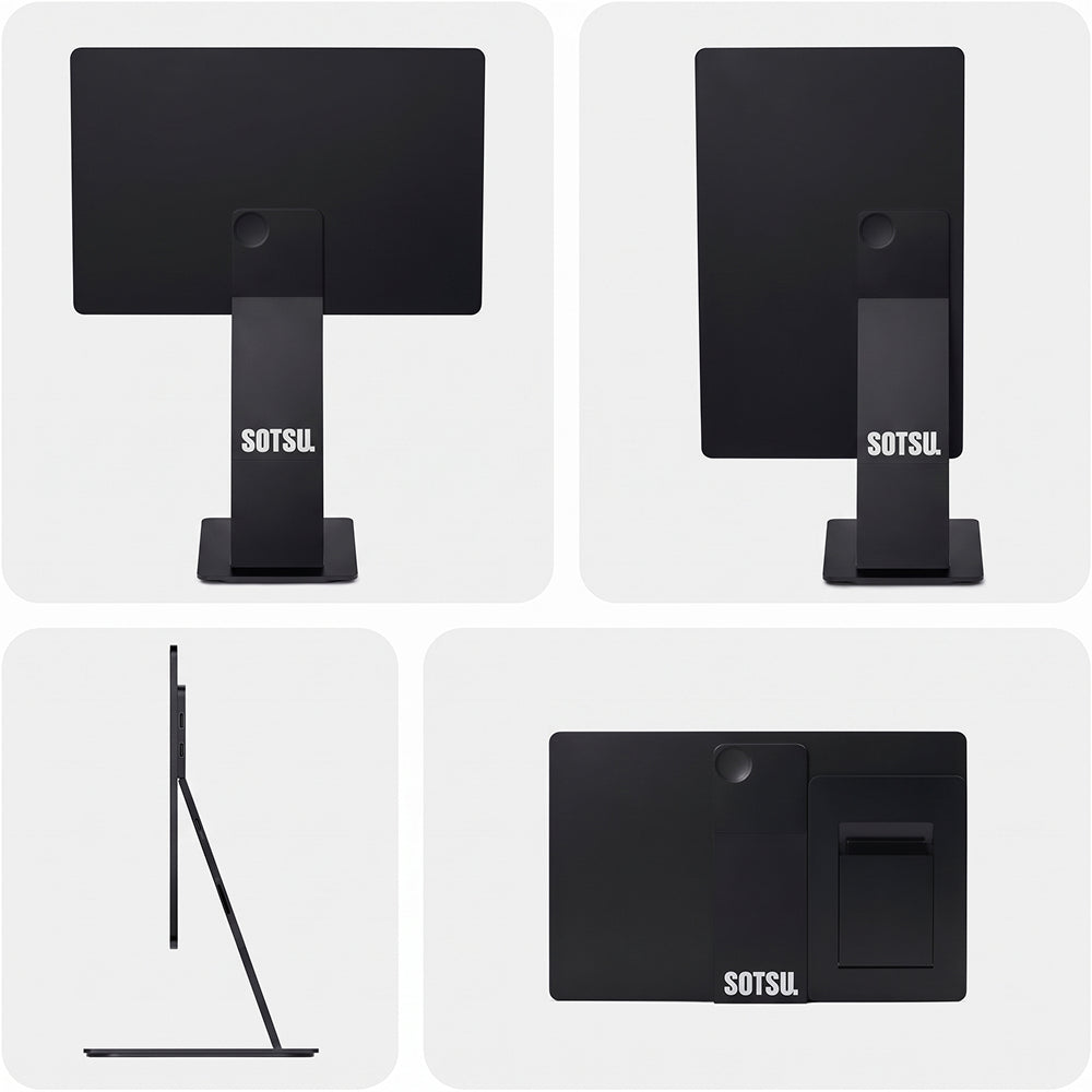 SOTSU FlipAction Pro 16 Gen 2 in Universe Black: vier opstellingen in een overzicht