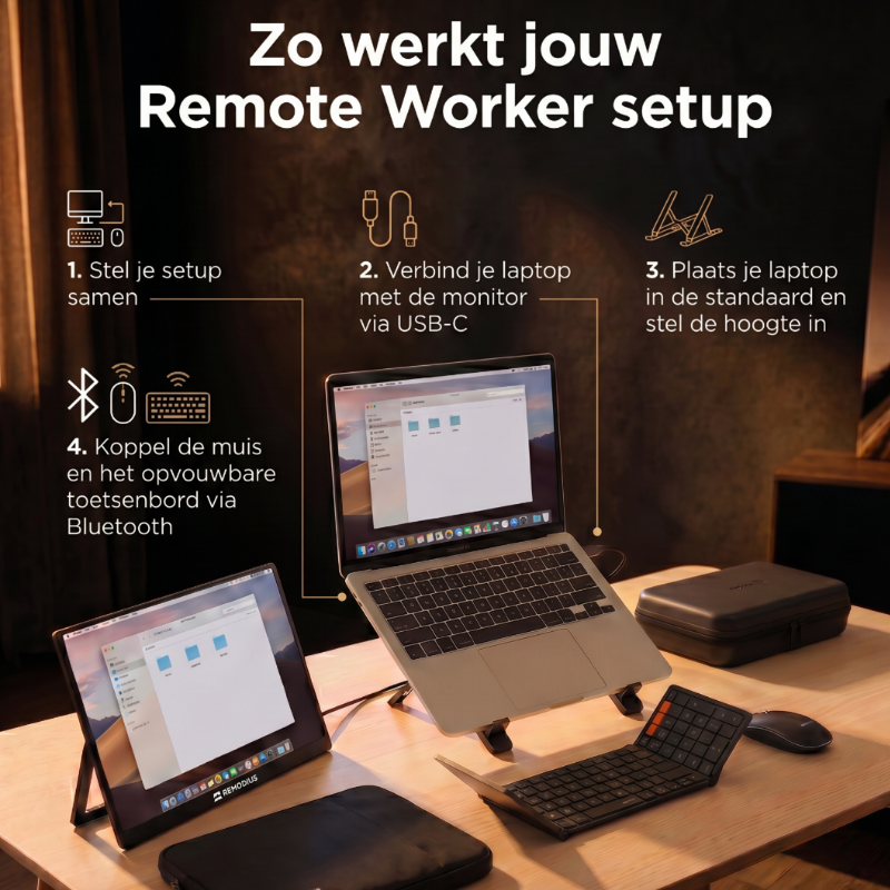The Remote Worker - 16" Set-Up