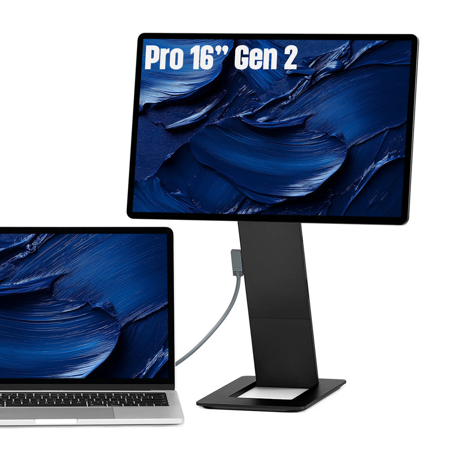 FlipAction Pro 16 inch 120Hz draagbare monitor voor laptop – Universe Black, vooraanzicht