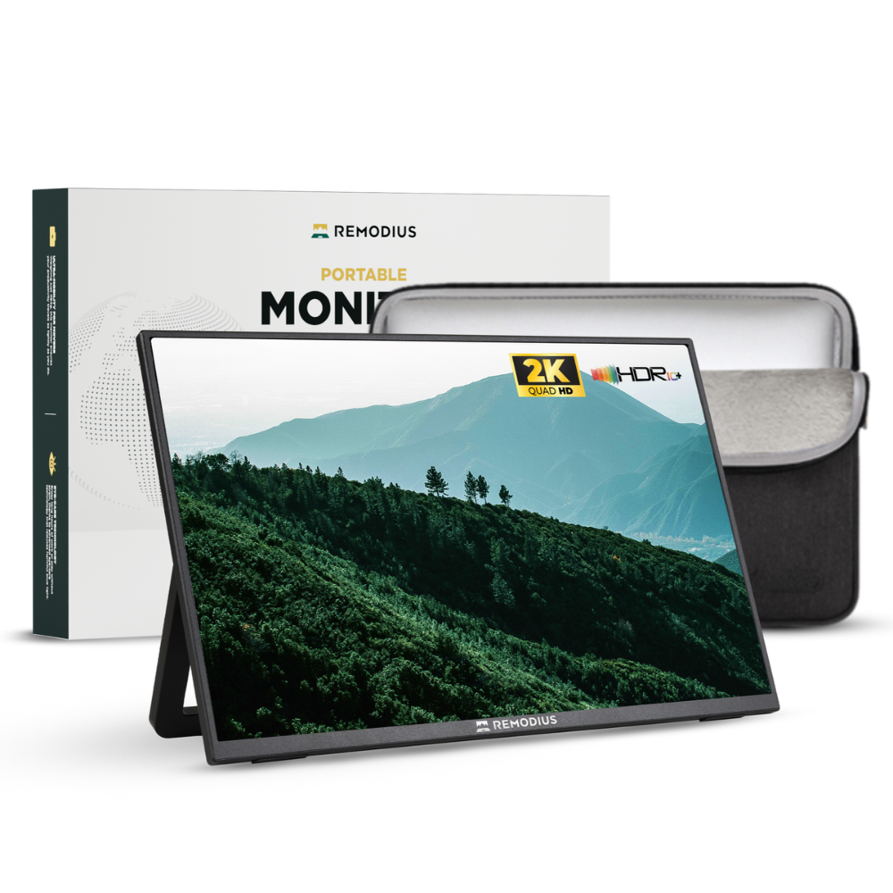 Remodius | Portable Monitor 13 Inch + Sleeve