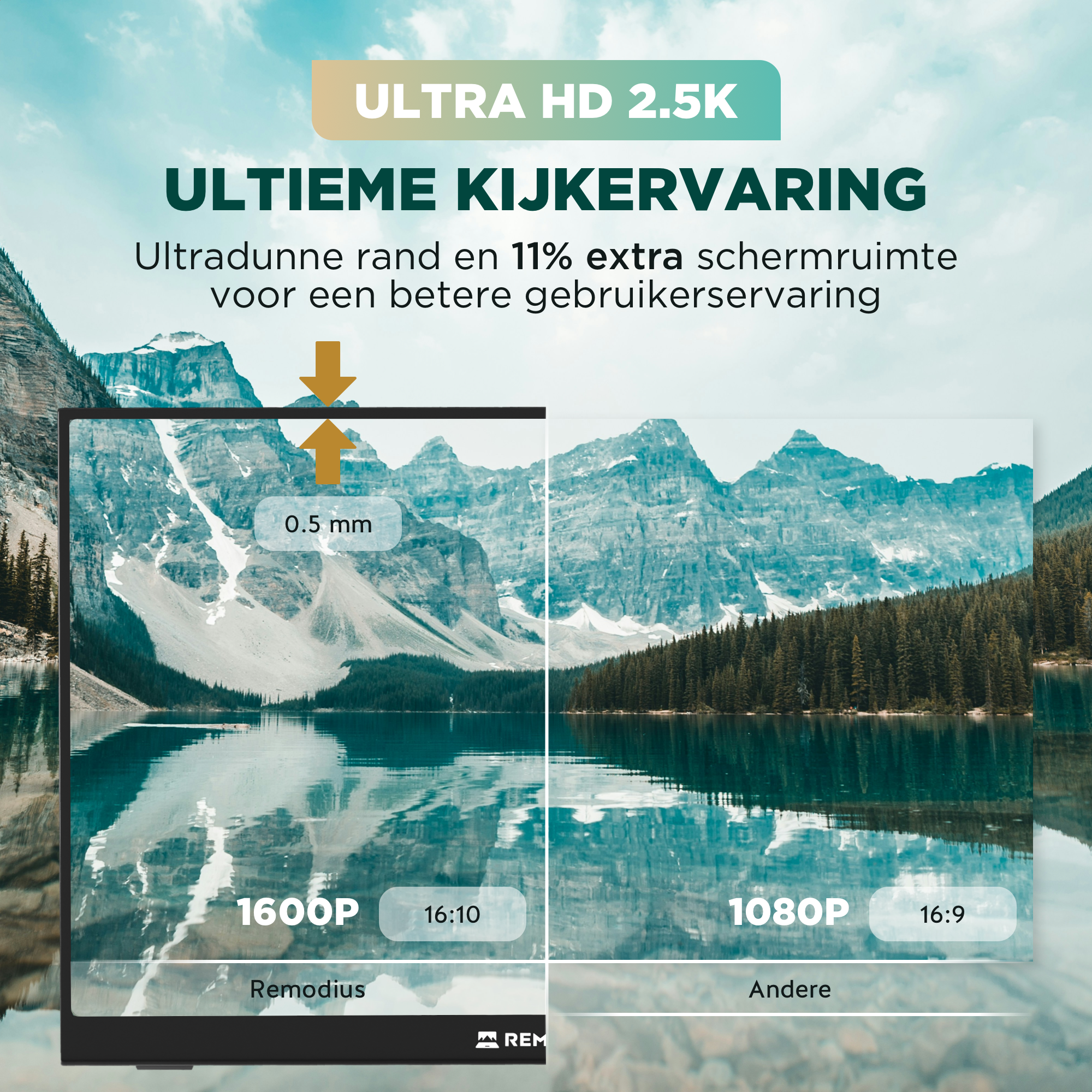 Remodius | Portable Monitor 16 Inch