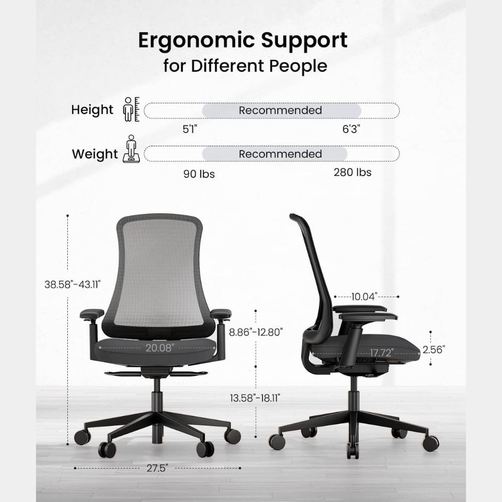 Flexer ergonomische bureaustoel