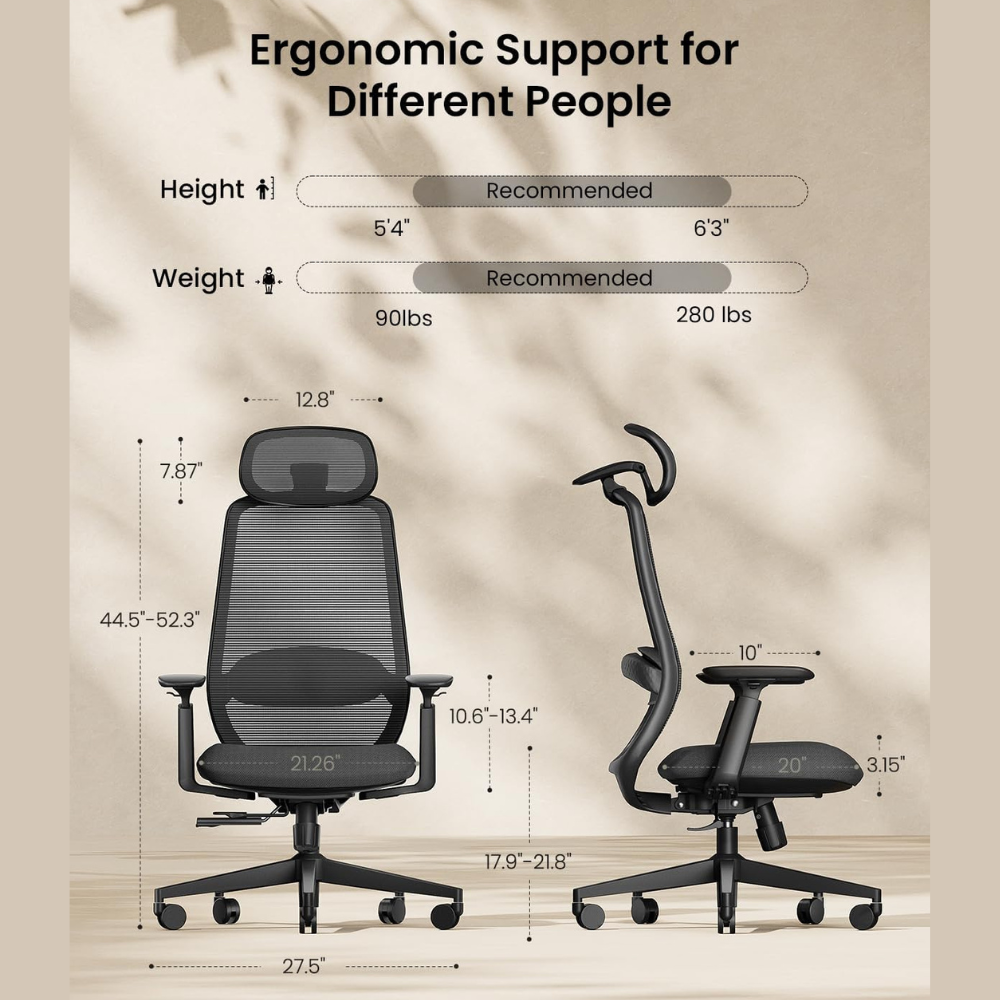 EC200 Ergonomische Bureaustoel