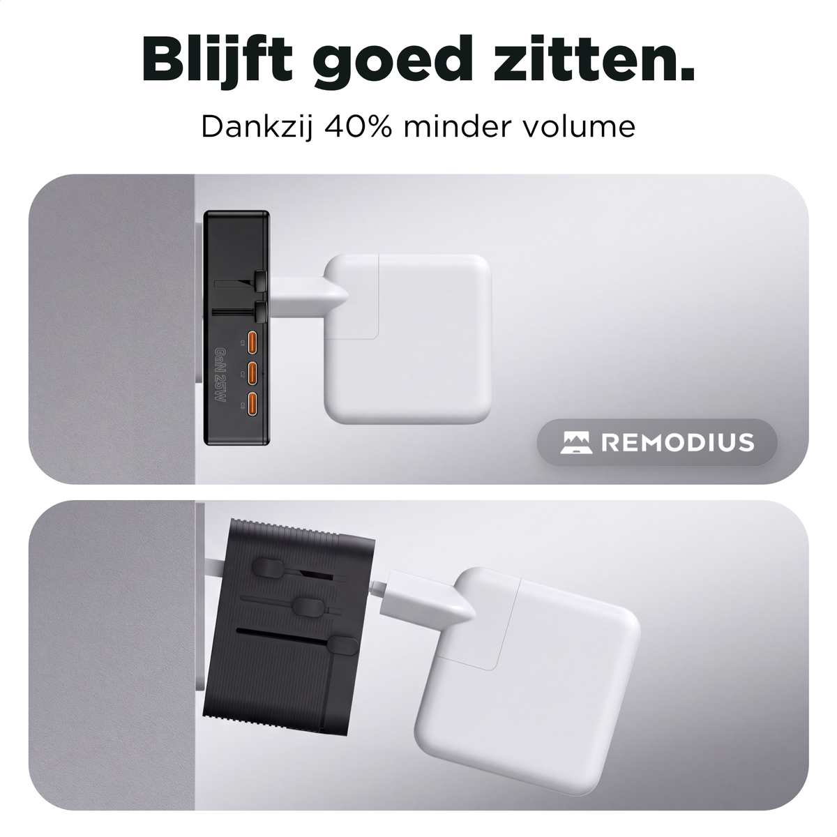 Remodius Ultra Dunne Wereldstekker: Benefit 2