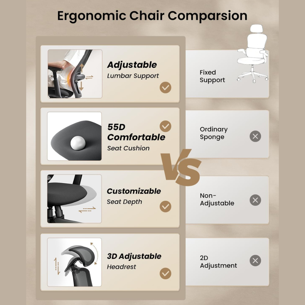 EC200 Ergonomischer Bürostuhl