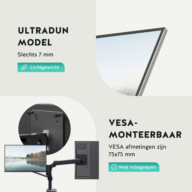 Portable Monitor + Sleeve + Stand