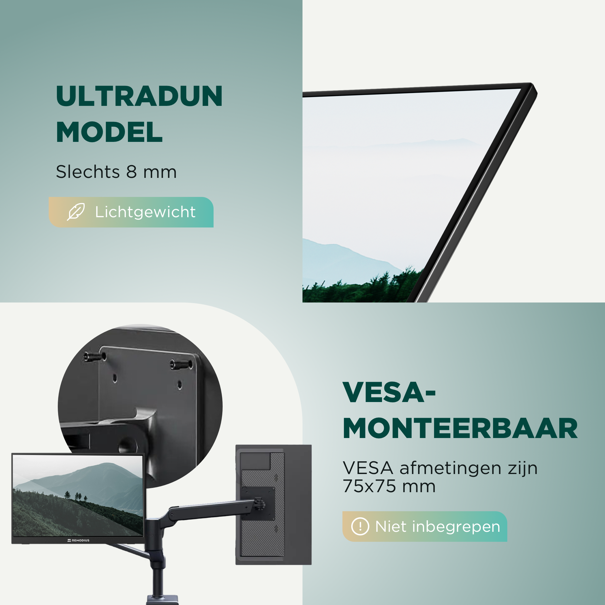 Remodius | Portable Monitor 16 Inch