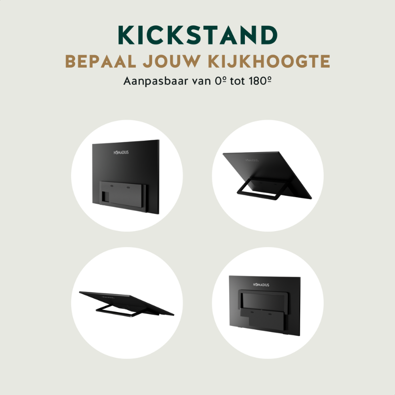 Portable Monitor + Sleeve + Stand