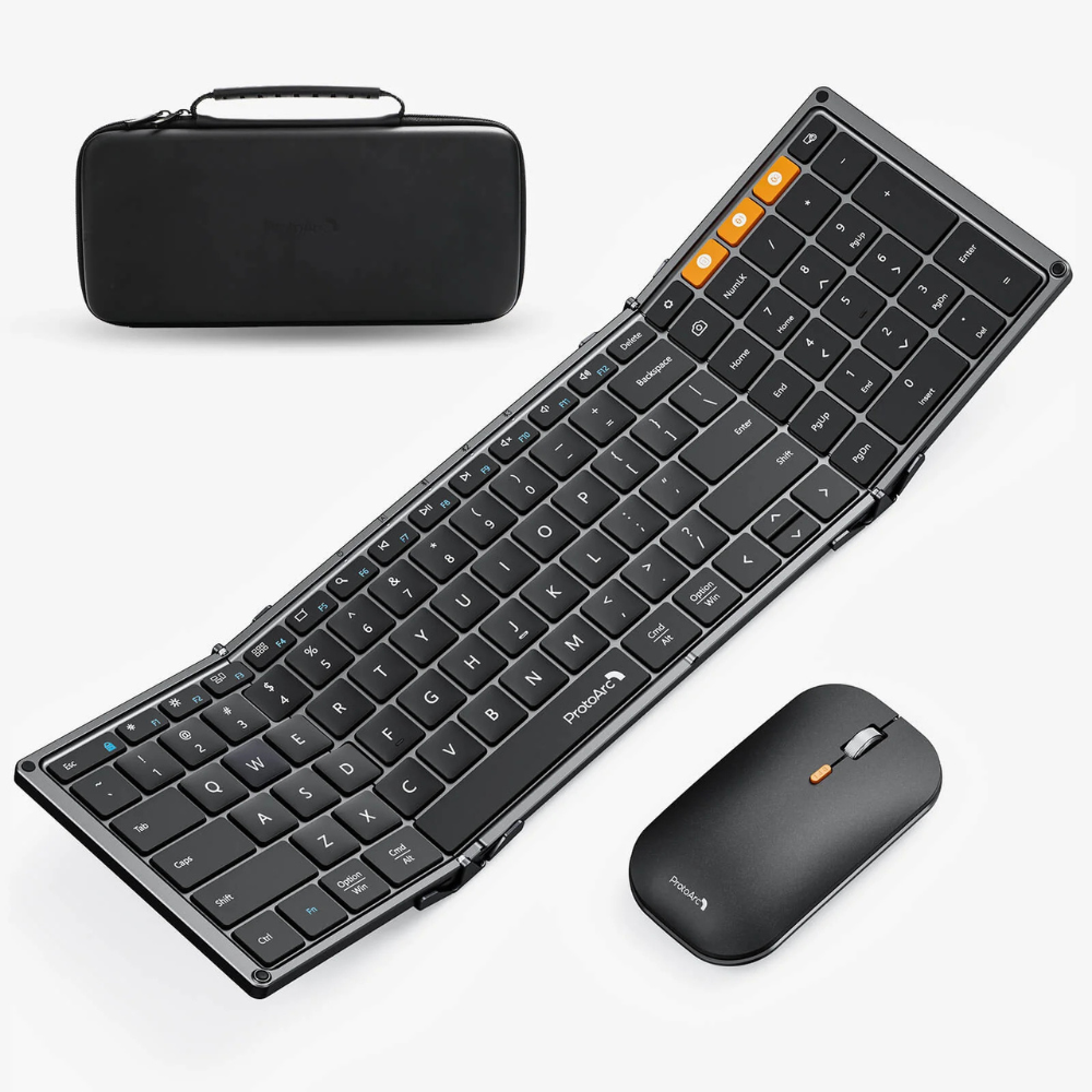 ProtoArc Foldable Keyboard and Mouse