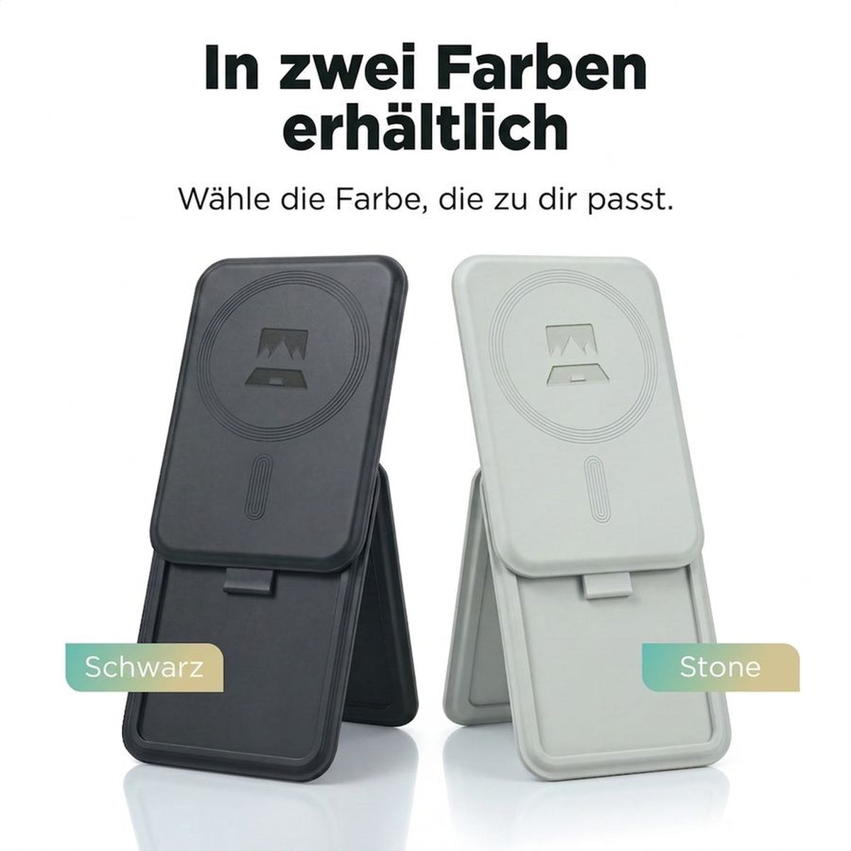 Remodius FoldStand Stone, verkrijgbaar in Zwart en Stone #Kleur_Stone #lang_de