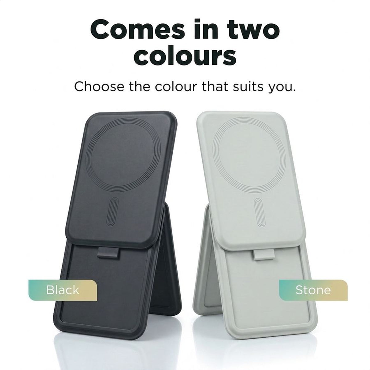 Remodius FoldStand Zwart, verkrijgbaar in Zwart en Stone #Kleur_Zwart #lang_en