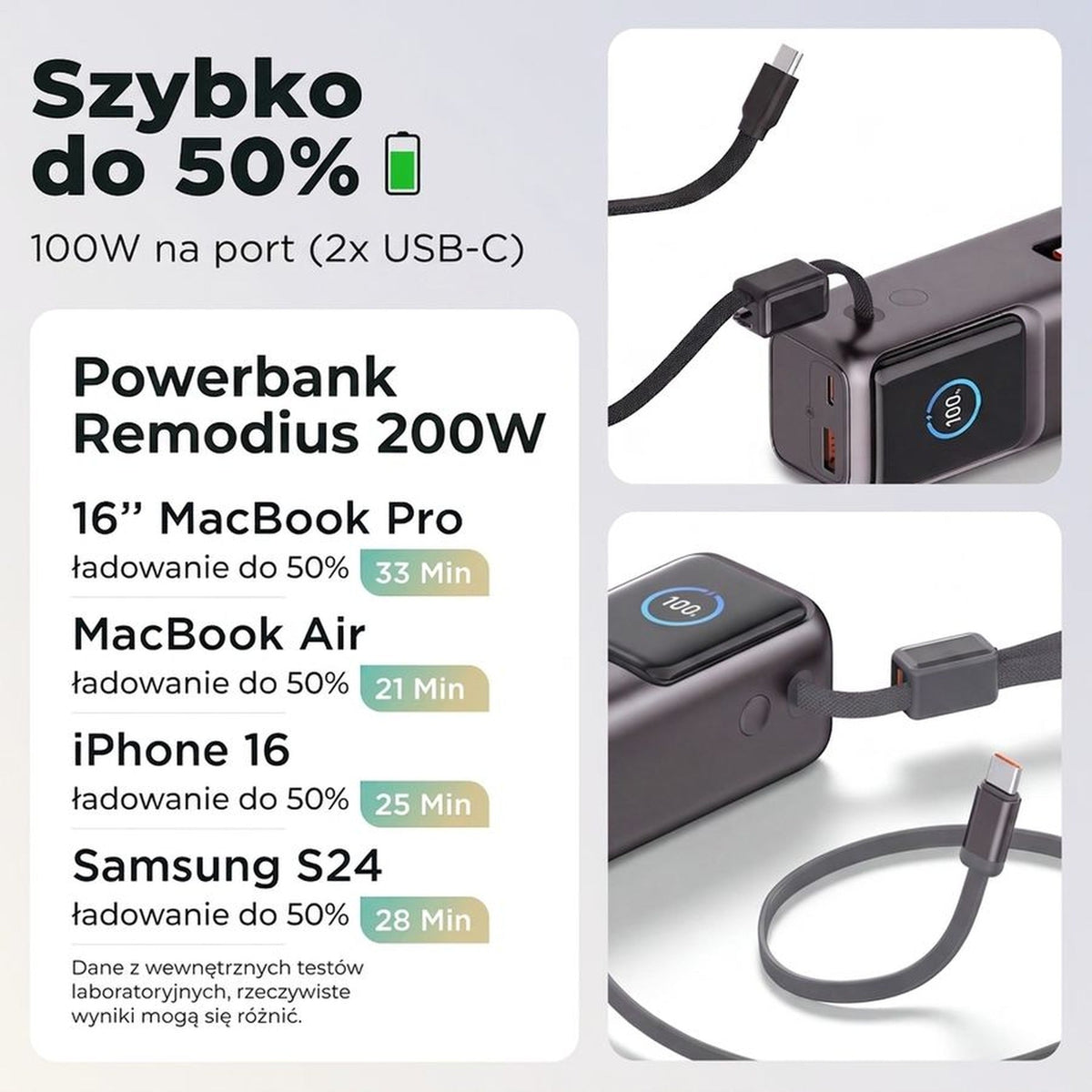 PowerPack PRO incl. 2x UniCharge 8 #lang_pl