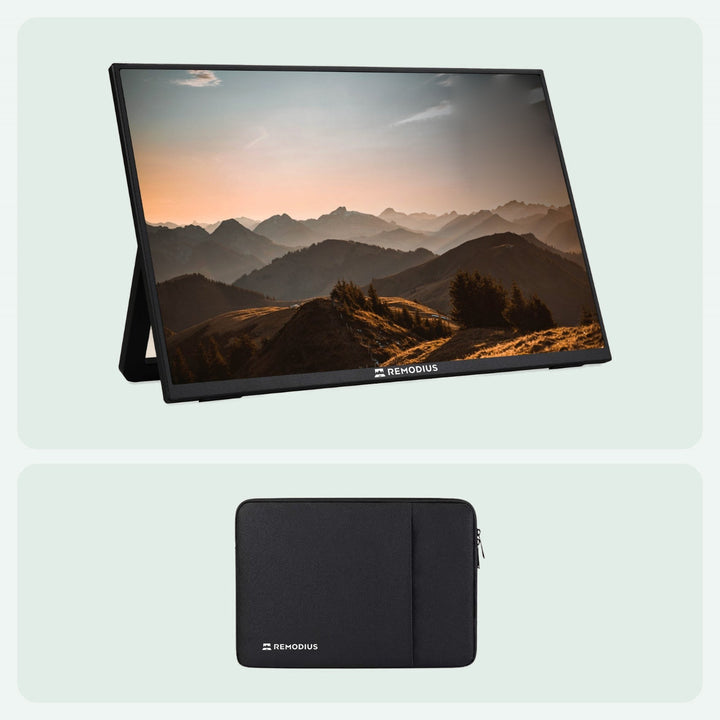 remodius portable monitor 13 inch sleeve