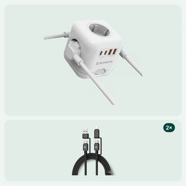 remodius power dock incl 2x unicharge