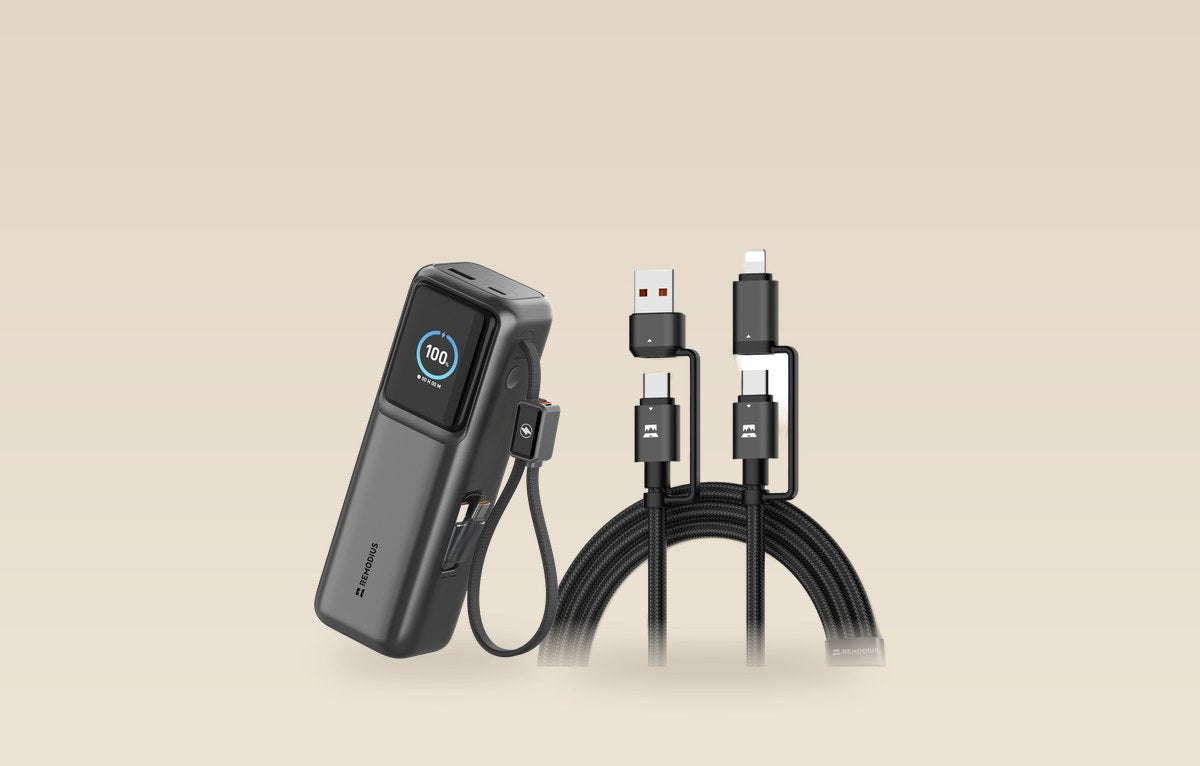 Remodius PowerPack PRO en UniCharge-kabel